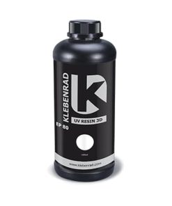 KLEBENRAD EP 80 - UV Epoxy resin for 3D printing (White)